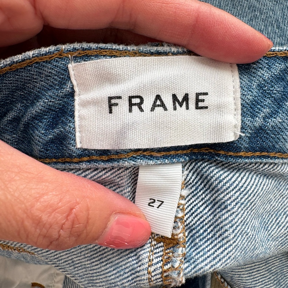 Frame Denim Mini Skirt Size 27 - Picture 3 of 4
